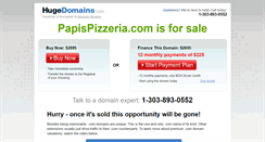 Desktop Screenshot of papispizzeria.com